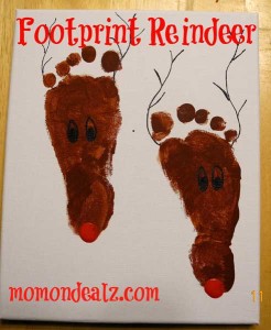 Christmas-Crafts-for-Kids-Footprint-Reindeer